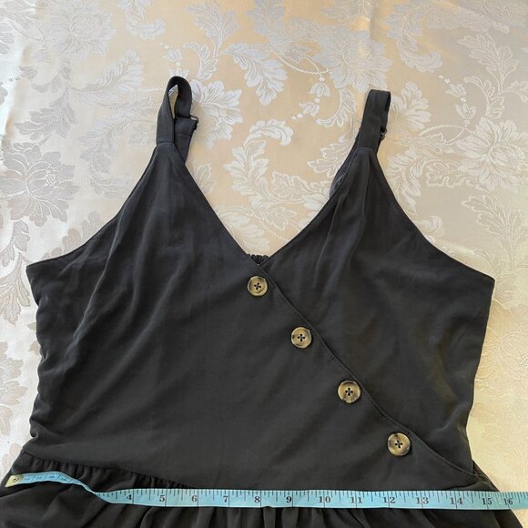 Dex Black Wide Leg Jumpsuit - Picture 6 of 9